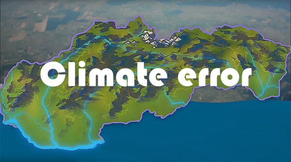 Climate error